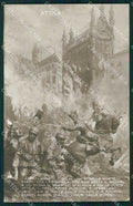 WWI WW1 Italian Propaganda Anti German Foto cartolina XF9250 – fronte