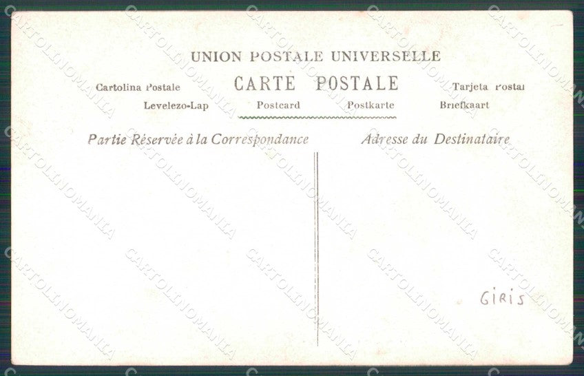 Reali Royalty Savoia Vittorio Emanuele Giris Foto cartolina XF9263 – retro