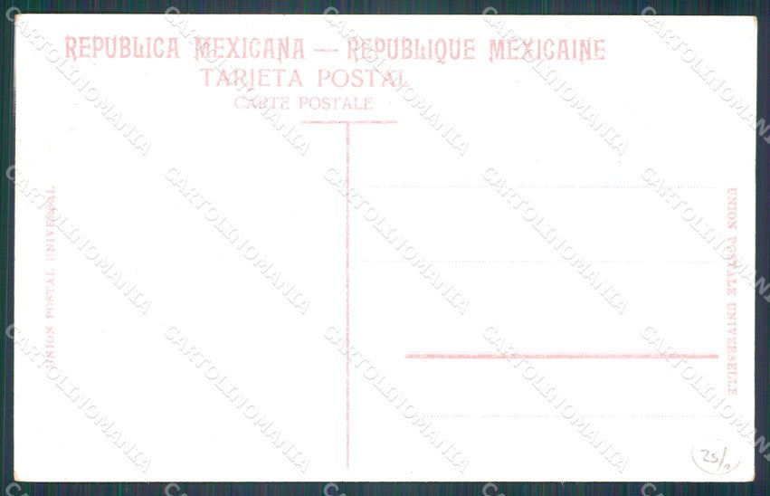 Mexico City Calle de Plateros postcard XP0001 – retro