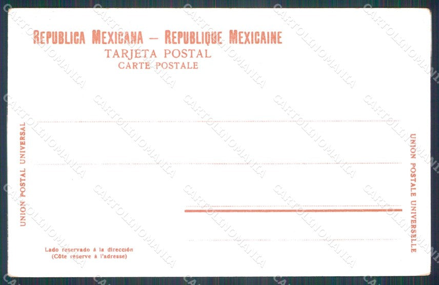 Mexico City Estatua de Carlos IV postcard XP0049 – retro