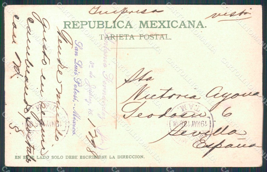 Mexico City Calendario Azteca postcard XP0069 – retro