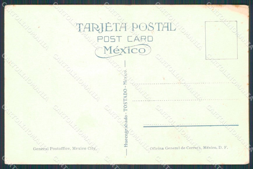 Mexico City Oficina General de Correos postcard XP0071 – retro