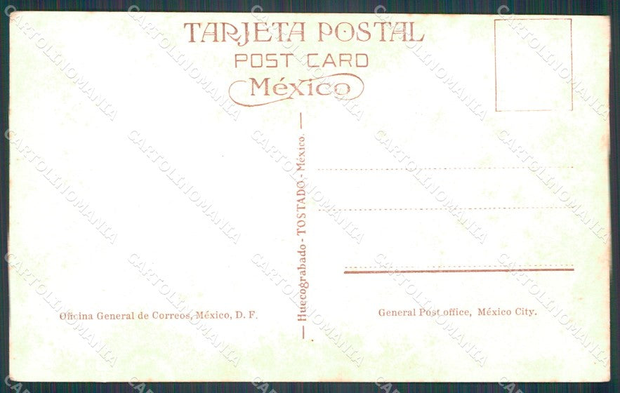 Mexico City Oficina General de Correos postcard XP0072 – retro