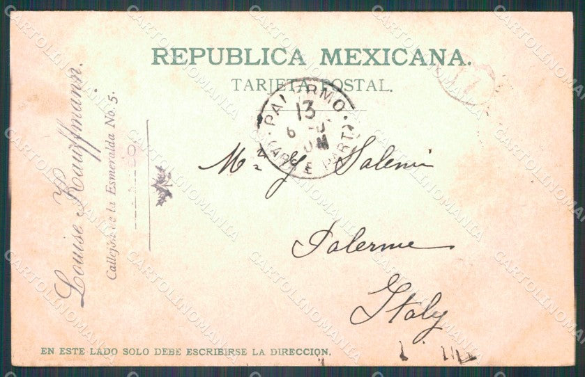 Mexico City Columbus Monument postcard XP0107 – retro