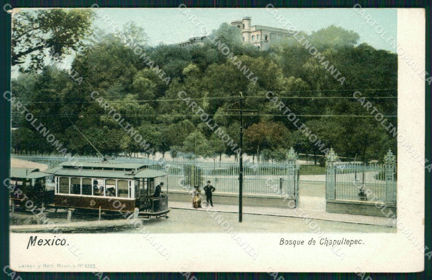 Mexico Chapultepec Bosque postcard XP0142 – fronte