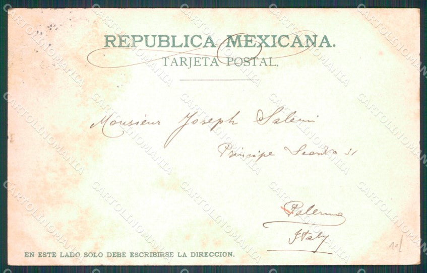 Mexico Chapultepec Castillo postcard XP0144 – retro