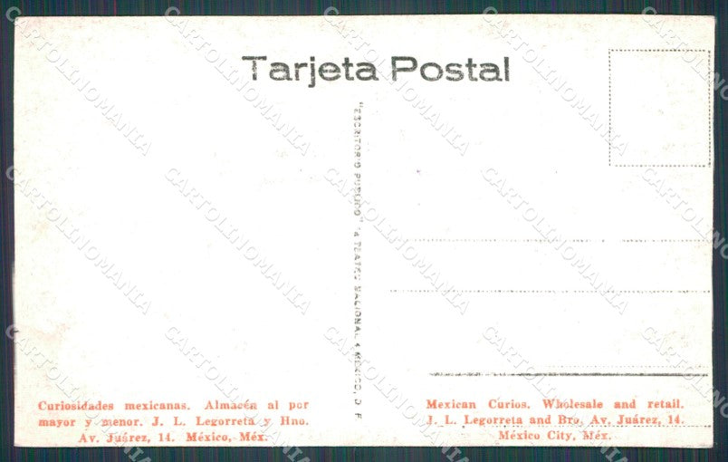 Mexico Chapultepec Lago RPPC postcard XP0145 – retro
