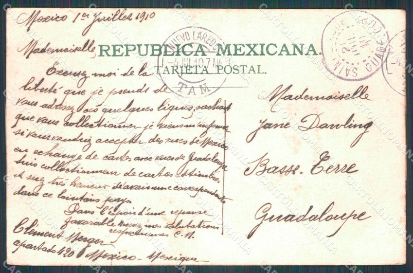 Mexico Chapultepec Lago en el Parque postcard XP0147 – retro