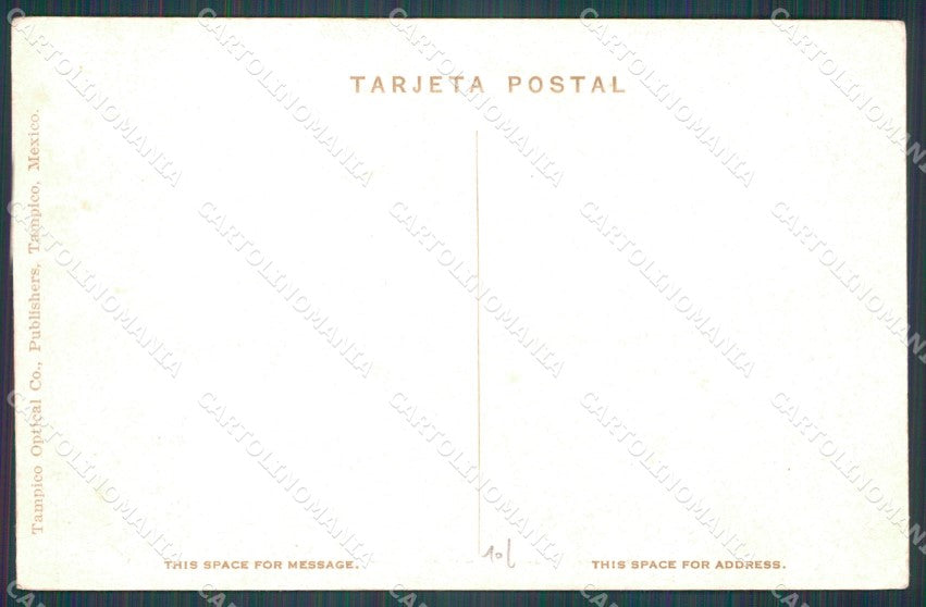 Mexico Tampico La Corona Well Opened postcard XP0160 – retro