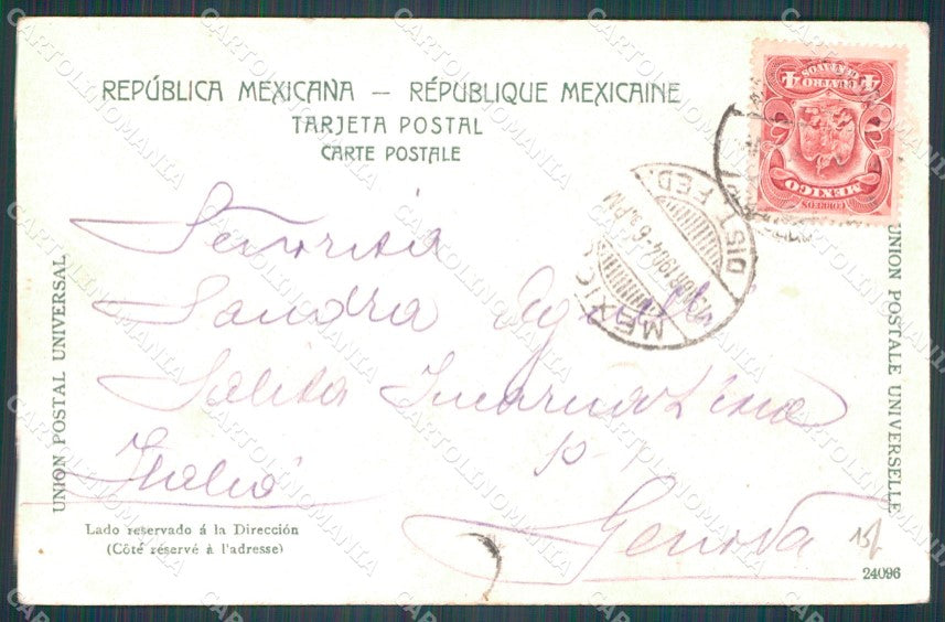 Mexico Acapulco Camino de Terraplen postcard XP0176 – retro