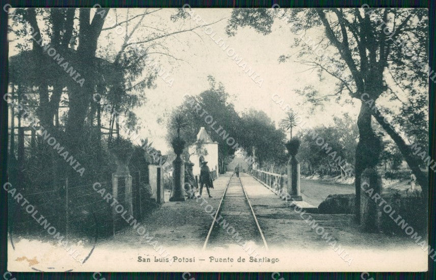 Mexico San Luis Potosi Puente de Santiago postcard XP0216 – fronte
