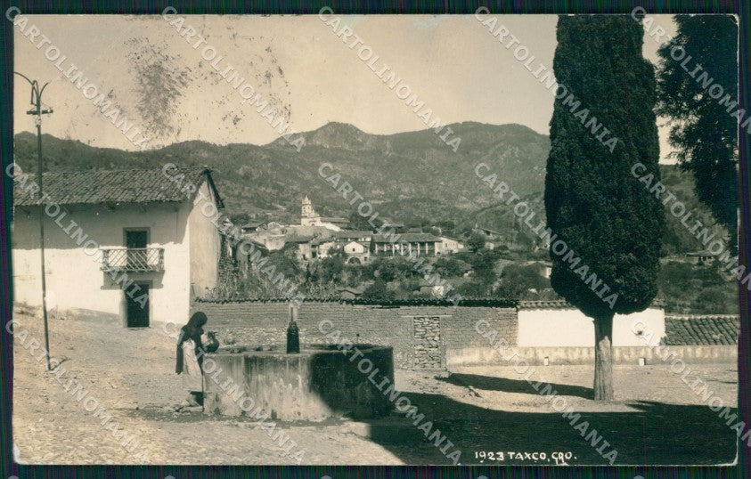 Mexico Taxco RPPC postcard XP0233 – fronte