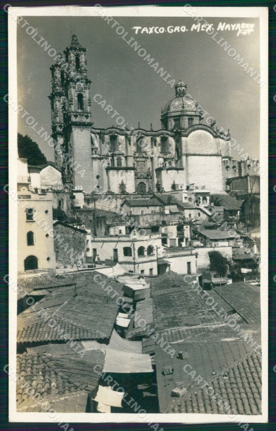 Mexico Taxco Navarro Fotografo RPPC postcard XP0234 – fronte