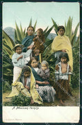 Mexico Types Mexican Family postcard XP0253 – fronte