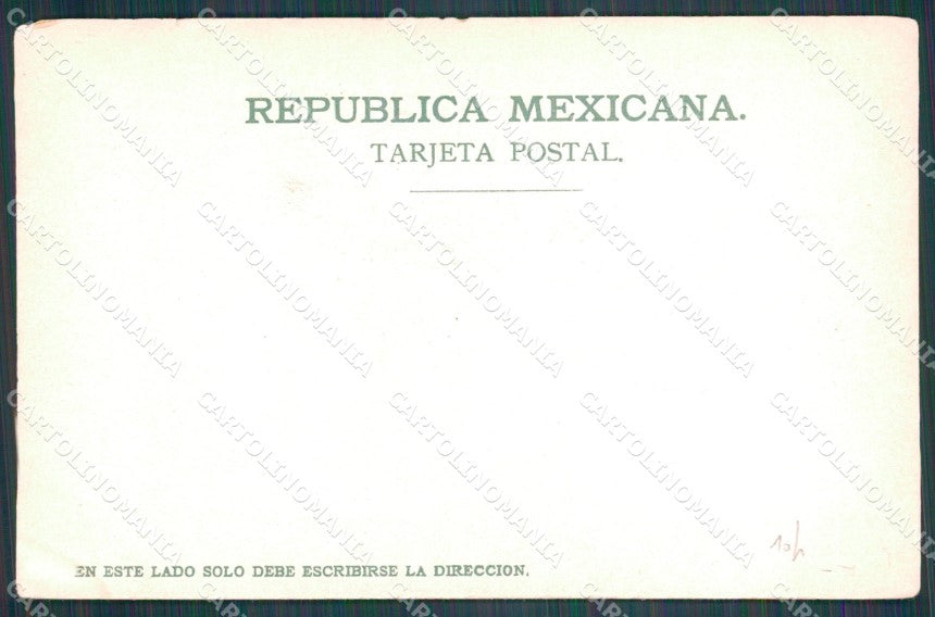 Mexico Types Mexican Family postcard XP0253 – retro