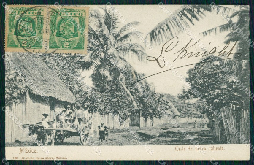 Mexico Calle de Tierra Caliente postcard XP0255 – fronte