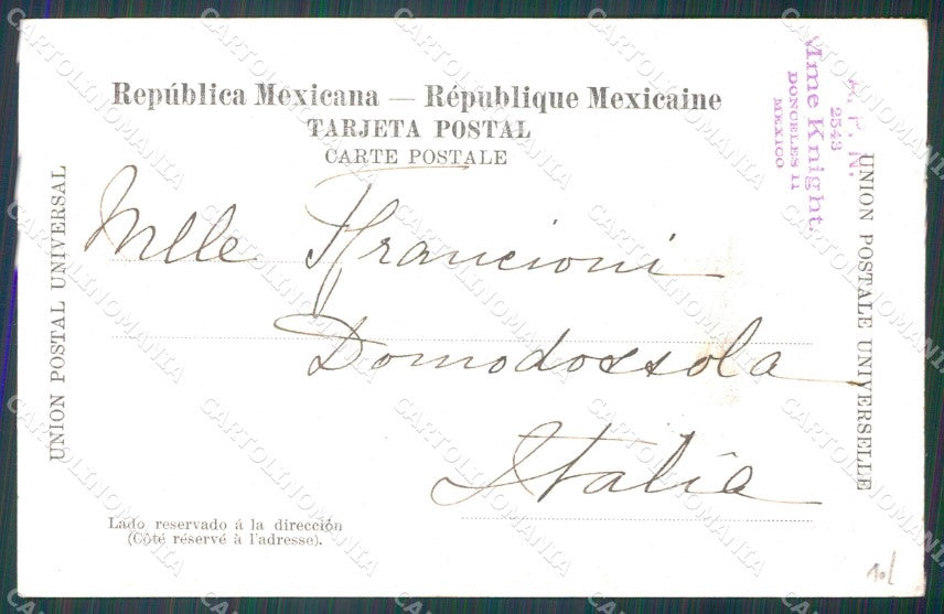 Mexico Calle de Tierra Caliente postcard XP0255 – retro