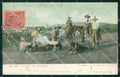 Mexico Types Nerradero CORNER CREASED postcard XP0262 – fronte