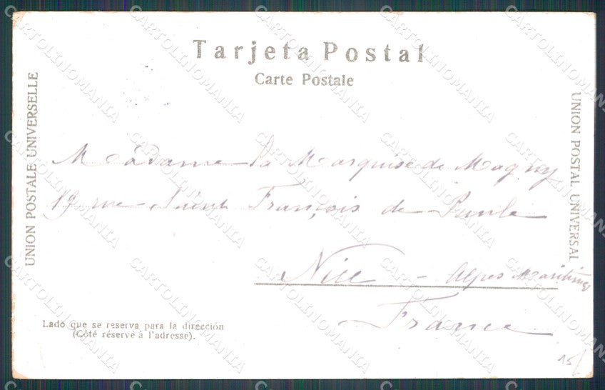 Mexico Types Nerradero CORNER CREASED postcard XP0262 – retro