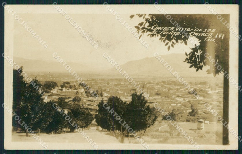 Mexico Oaxaca RPPC postcard XP0270 – fronte