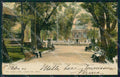 Mexico Alameda Fuente Central ABRADED BACK postcard XP0272 – fronte