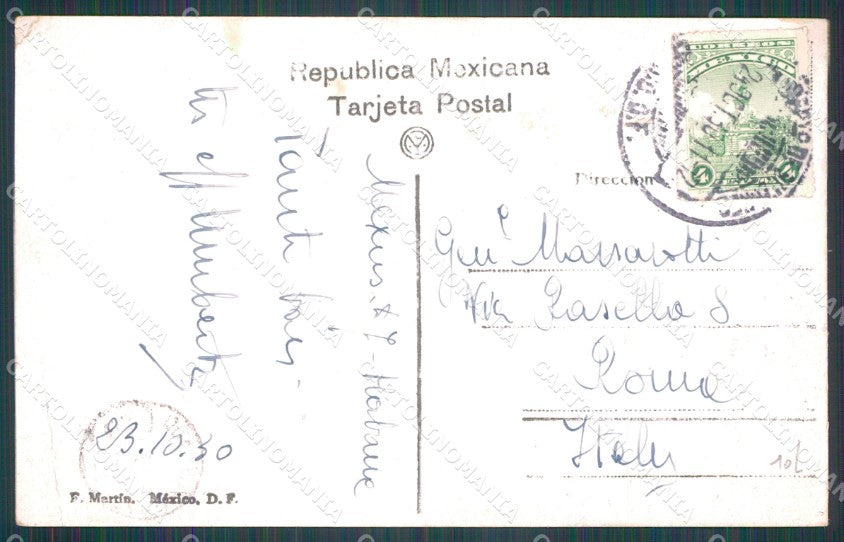 Mexico Types postcard XP0297 – retro