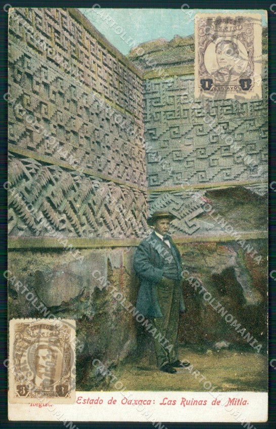 Mexico Oaxaca Las Ruinas de Mitla postcard XP0307 – fronte
