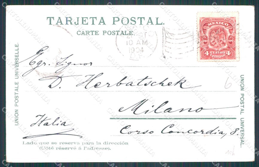 Mexico Types Ethnic Caballero en Traje de Charro postcard XP0309 – retro