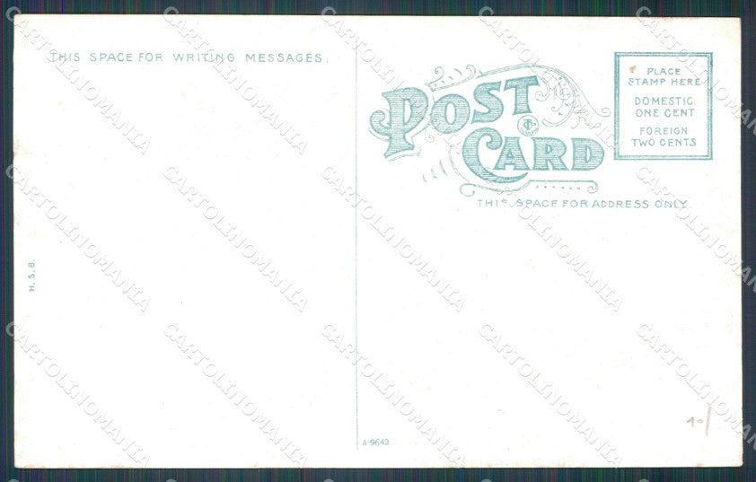 Mexico Mexican Flag postcard XP0325 – retro
