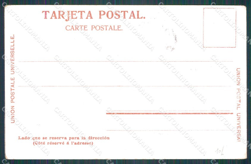 Mexico Juarez Post Office ABRADED postcard XP0346 – retro