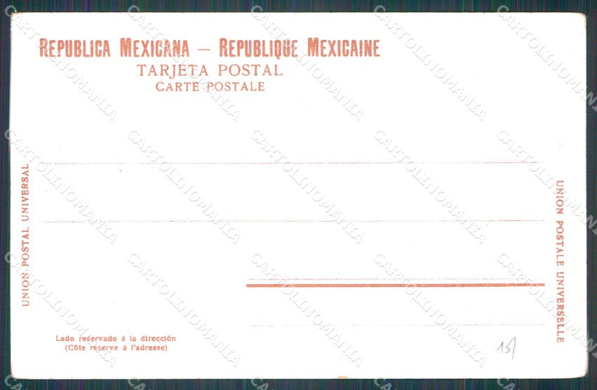 Mexico Types Ethnic Deshiladoras postcard XP0374 – retro