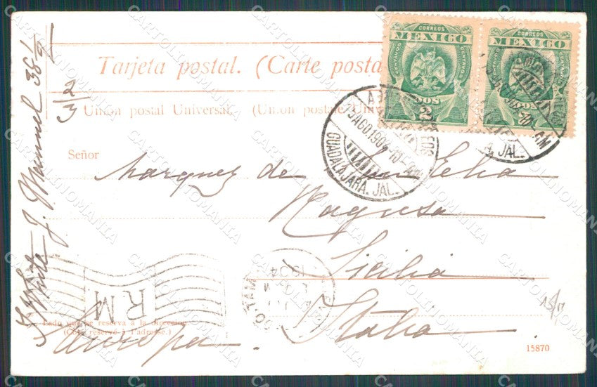 Mexico Types Ethnic Tipos Indios postcard XP0388 – retro