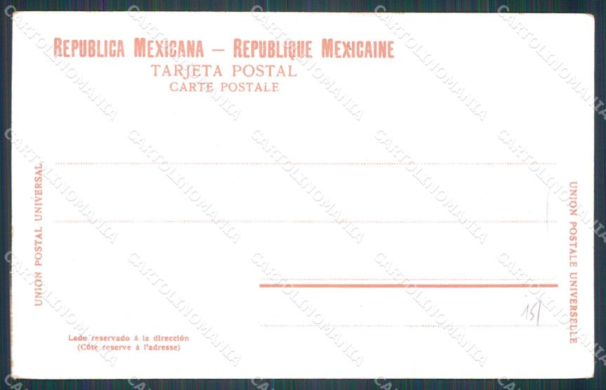 Mexico Types Ethnic Un Corral postcard XP0398 – retro