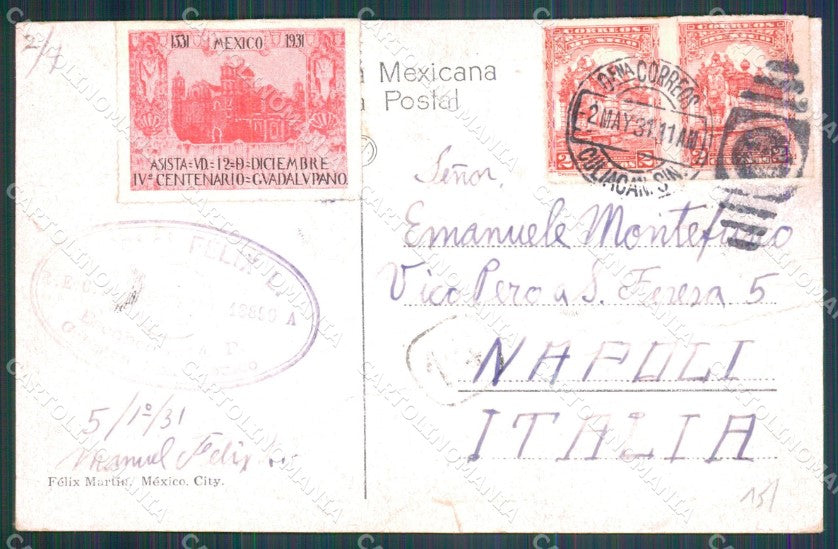 Mexico Types Ethnic Charros Mexicanos Bailando CORNER CREASED postcard XP0412 – retro