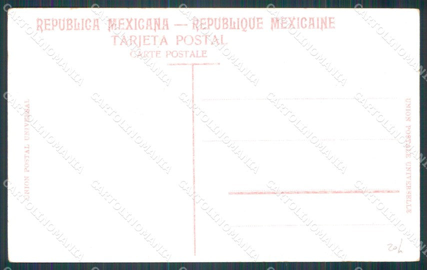 Mexico Types Ethnic Cocina Mexicana postcard XP0414 – retro