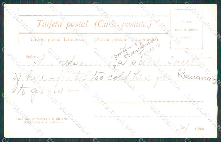 Mexico Types Ethnic Aguador postcard XP0445 – retro