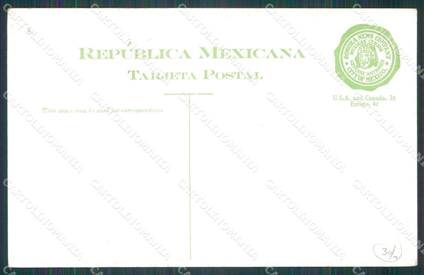 Mexico San Luis Potosi Market postcard XP0447 – retro