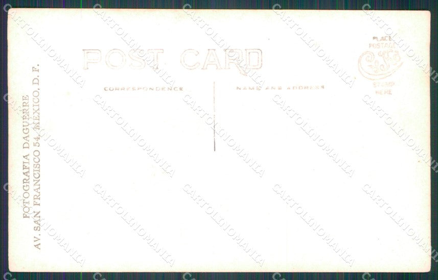 Mexico Mexican Revolution Cadaver Daguerre Fotografo RPPC postcard XP0464 – retro