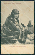 Argentina Ethnic Nude Woman India Tagan postcard XP0522 – fronte