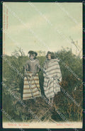 Argentina Ethnic Recuerdo del Chaco Indios Lenguas postcard XP0523 – fronte