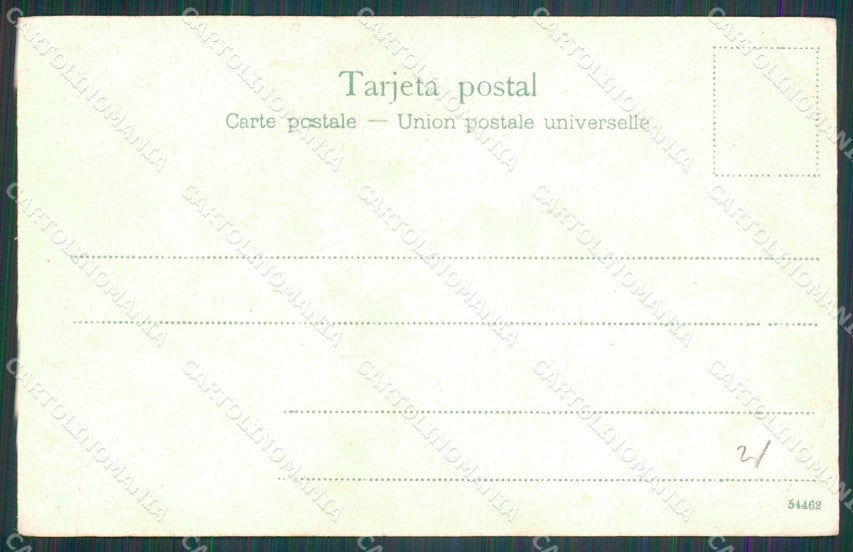Argentina Ethnic Recuerdo del Chaco Indios Lenguas postcard XP0523 – retro