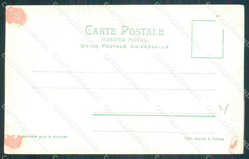 Argentina Types Ethnic Peon de Campo con su China ABRADED BACK postcard XP0526 – retro
