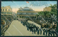 Peru Lima Cerimonia Oficial Centenario Santa Rosa postcard XP0536 – fronte