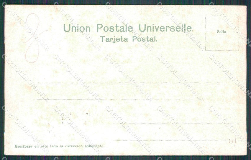 Uruguay Types Ethnic Pericon Nacional postcard XP0550 – retro