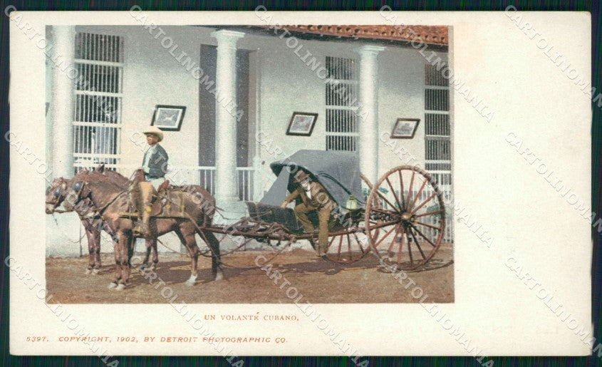 Cuba Un Volante Cubano postcard XP0559 – fronte
