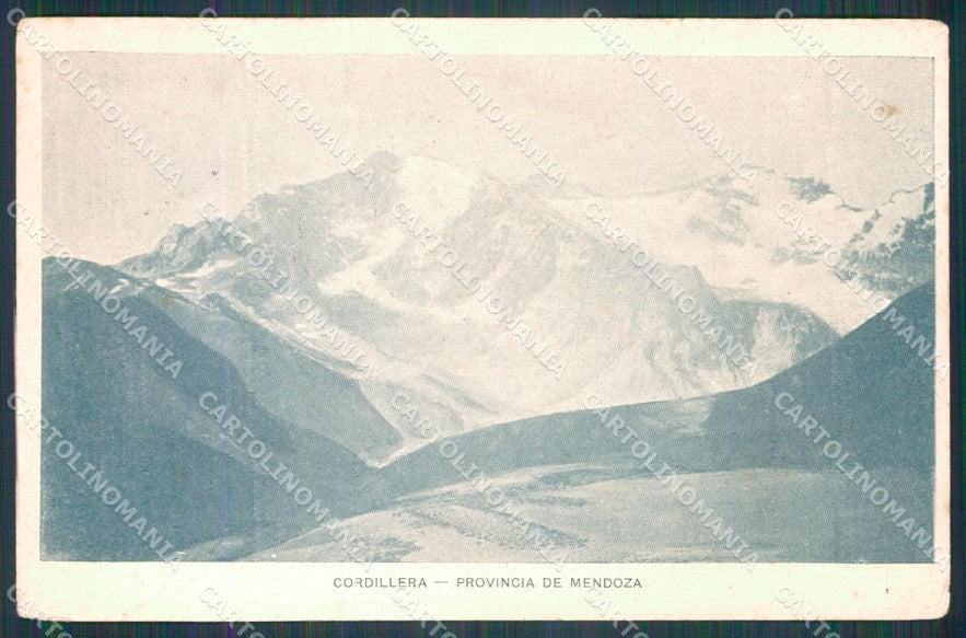 Argentina Provicia de Mendoza Cordillera postcard XP0579 – retro