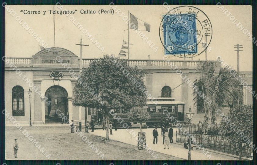 Peru Callao Correo y Telegrafos postcard XP0586 – fronte