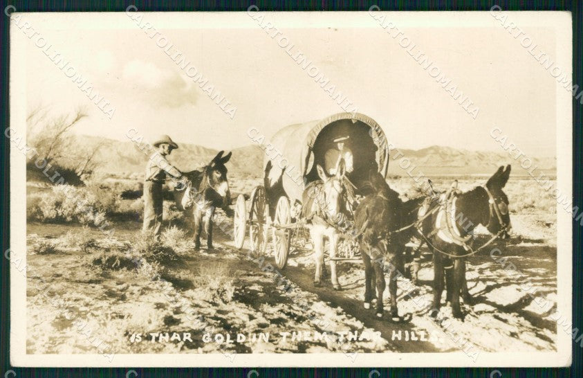 CA California ? Gold Rush RPPC postcard XP0602 – fronte