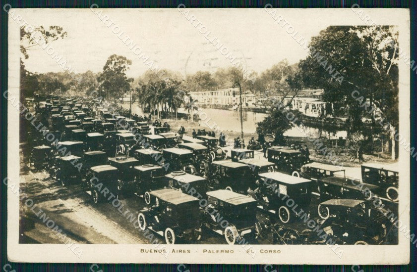 Argentina Buenos Aires Palermo El Corso RPPC postcard XP0719 – fronte