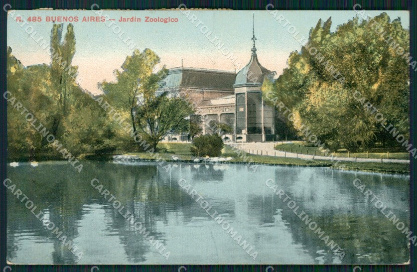 Argentina Buenos Aires Jardin Zoologico ABRADED BACK postcard XP0731 – fronte